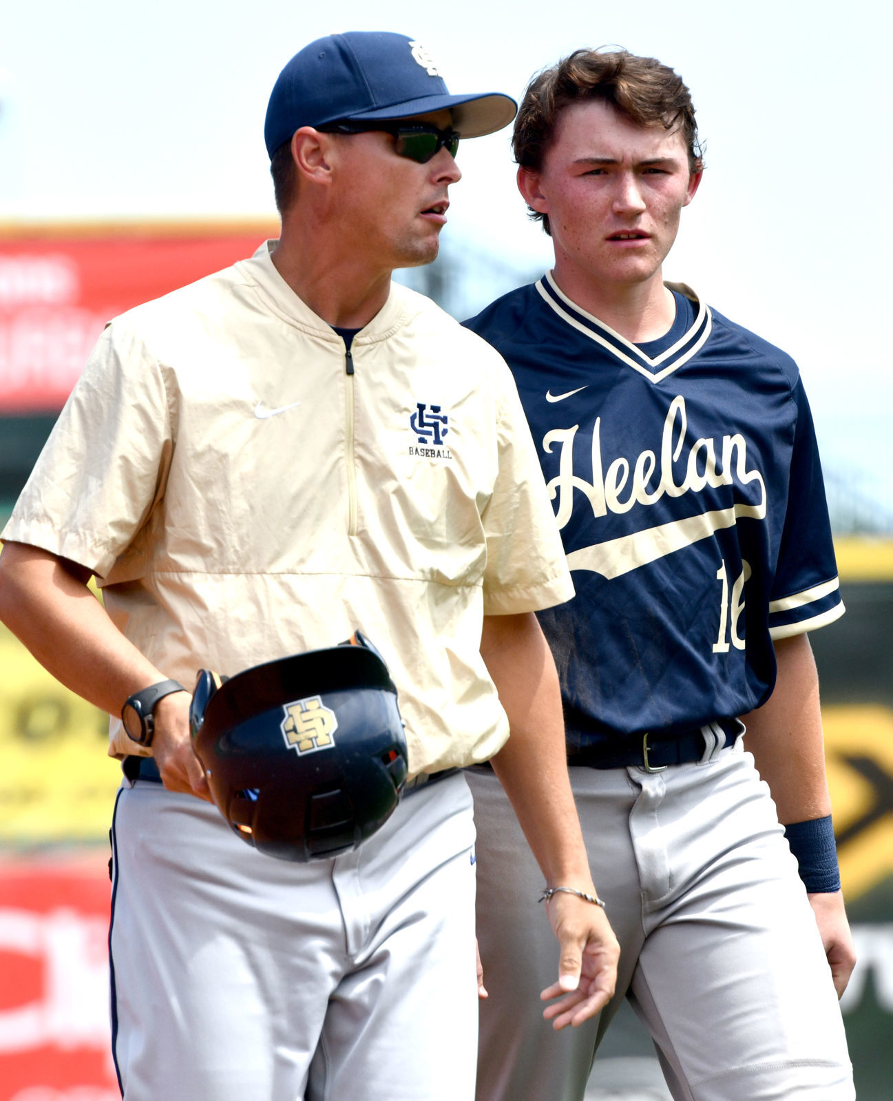 Bishop Heelan vs Marion state baseball